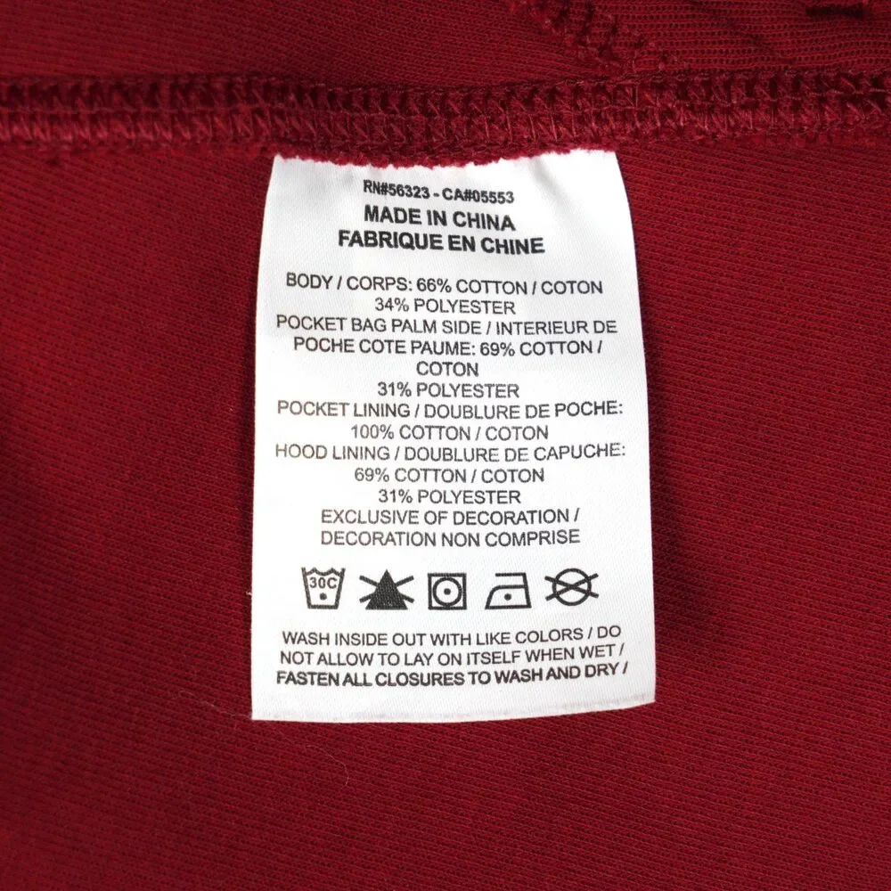 Nike Sportswear Tech Fleece Full-Zip Hoodie Mens XXL Team Red Maroon 928483-677